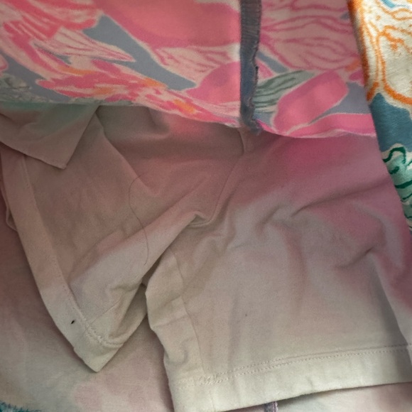 Lilly Pulitzer Pink and Blue Patterned Skirt - Picture 4 of 6